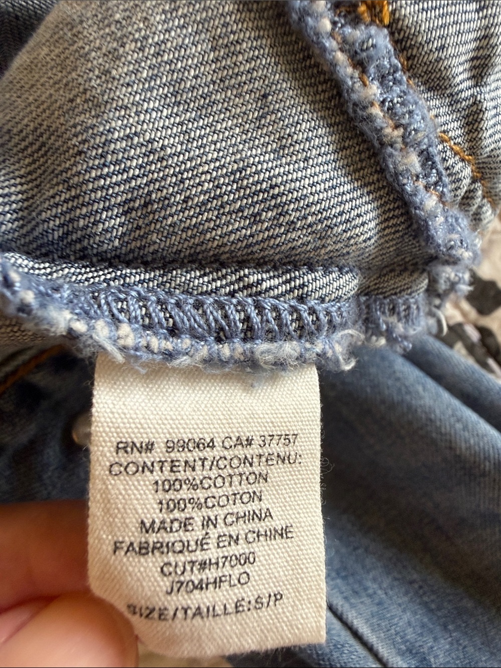 Billabong Light Blue Denim embroidered jacket size small - Picture 6 of 9